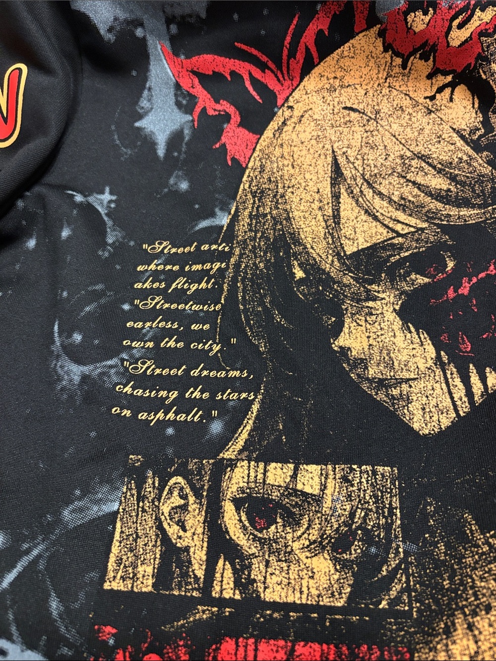 Romwe Street Life Anime Sweatshirt - Picture 8 of 8